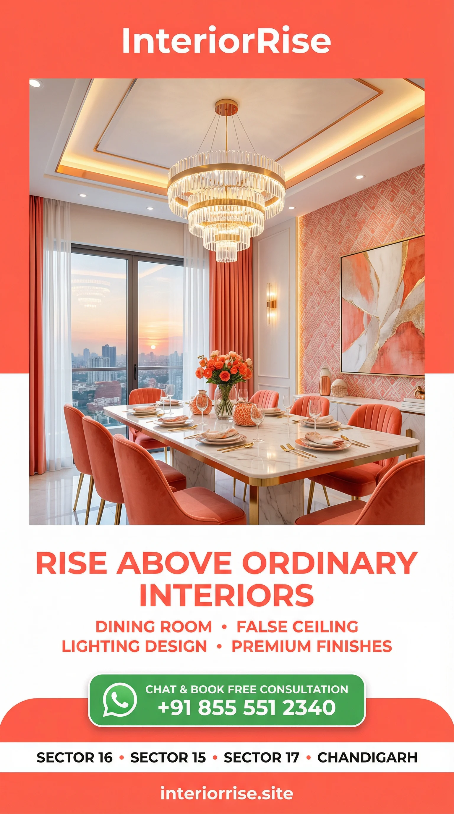 InteriorRise Premium Interior Design Chandigarh